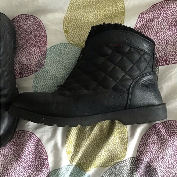 Womens Soft Mov Leather Winter Boots - Picture 2 of 5